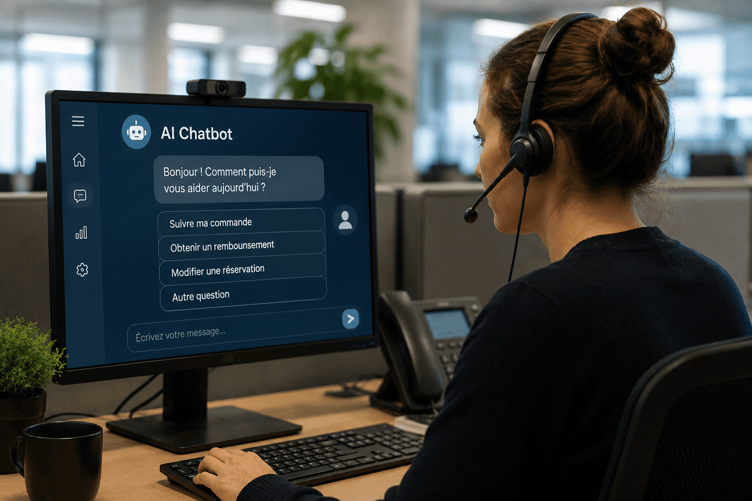 L'IA remplace progressivement les conseillers du service client chez les grands groupes